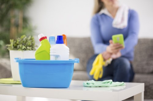 Deep cleaning service for a modern St Johns Wood property